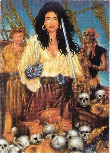 Top Cow Showcase: The Painted Cow (Base Set) card 31 Pirate Witchblade
