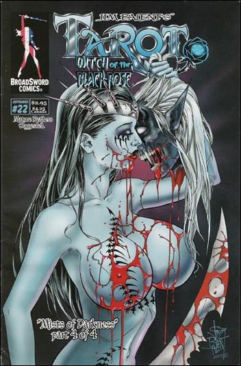 Tarot: Witch of the Black Rose issue 22 Raven Hex Cover