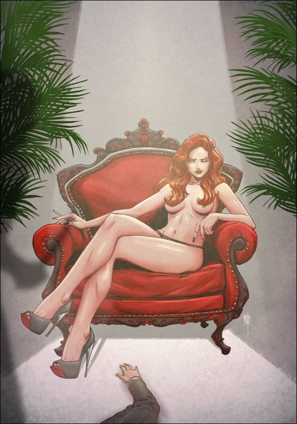 Heat Seeker: Combustion: A Gun Honey Series issue 4-HA BRÄO Unique Cover (Unbagged)