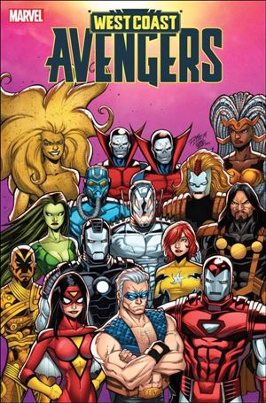West Coast Avengers (2025) issue 1-F Ron Lim Cover