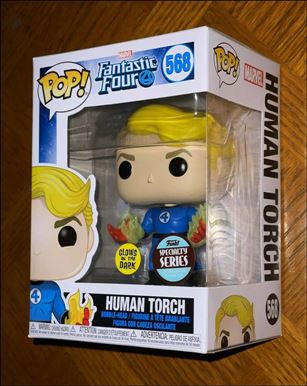 POP! Marvel figure 568-B Human Torch