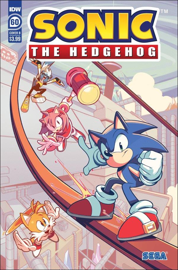 Sonic the Hedgehog (2018) issue 60-B Bracardi Curry Cover