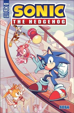 Sonic the Hedgehog (2018) issue 60-B Bracardi Curry Cover