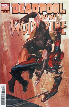 Deadpool & Wolverine: WWIII issue 1-R Gabriele Dell'Otto Brown Costume Surprise Cover