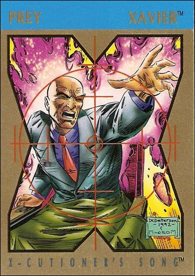 X-Cutioner's Song (Base Set) card 1 Xavier