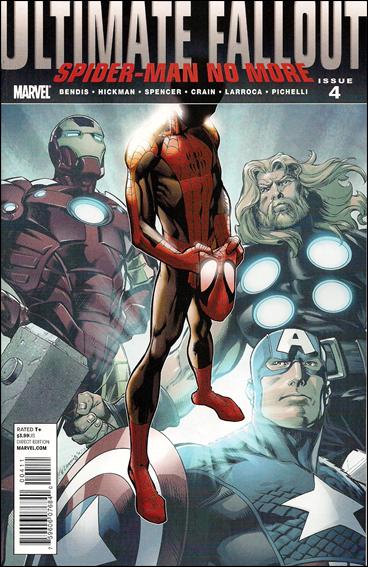 Ultimate Fallout issue 4-B Unbagged Mark Bagley Cover