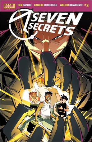 Seven Secrets issue 3 Daniele Di Nicuolo Cover