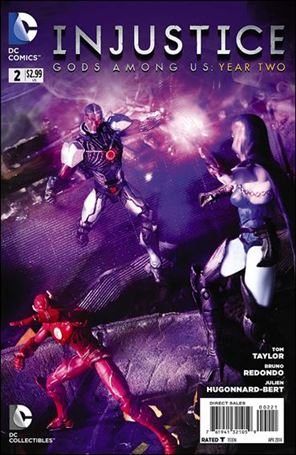 Injustice Year Two issue 2-B DC Collectibles 1:10 Cover