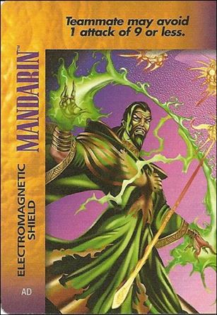 Marvel Overpower Powersurge (Base Set) card nn105 Mandarin: Electromagnetic Shield