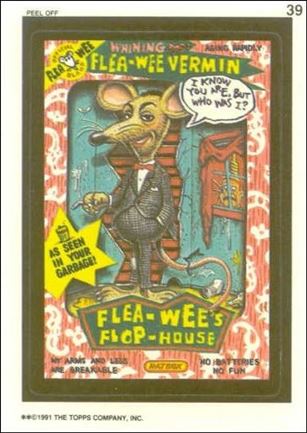 Wacky Packages (Base Set) card 39 Flea-Wee Vermin