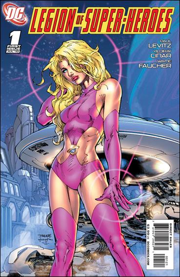 Legion of Super-Heroes (2010) issue 1-B Jim Lee 1:10 Cover