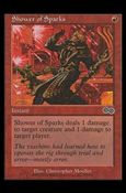 Magic the Gathering: Urza's Saga (Base Set) card 217 Shower of Sparks