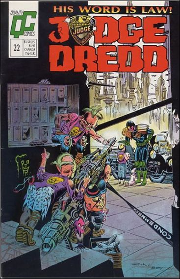 Judge Dredd (1986) issue 22-Z-INVALID