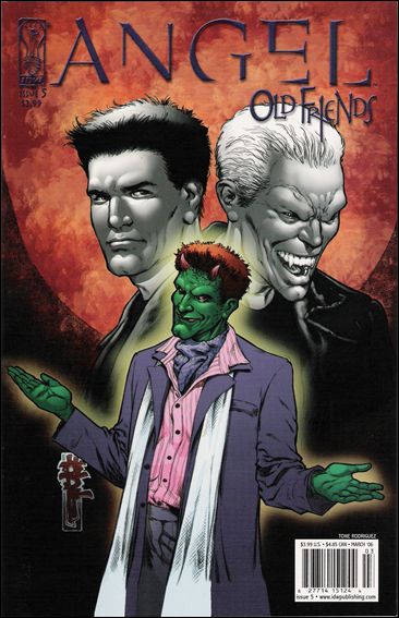 Angel: Old Friends issue 5-D Tone Rodriguez Cover