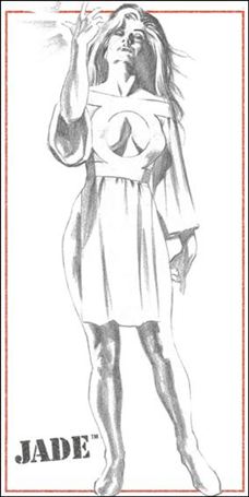 Kingdom Come Xtra (Sketchboards Subset) card 13 Jade