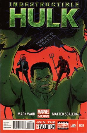 Indestructible Hulk issue 9 Paolo Rivera Cover