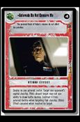 Star Wars: Dagobah Limited (Base Set) card 131 Asteroids Do Not Concern Me
