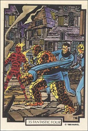 Best of Byrne (Base Set) card 35 Fantastic Four