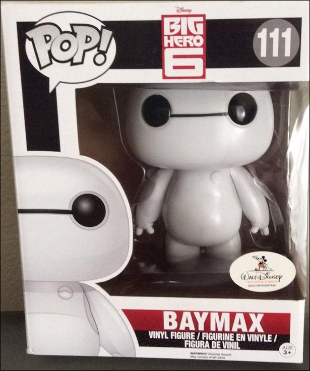 POP! Disney figure 111-B Baymax Disney Animation Studios