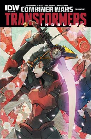 Transformers: Windblade (2015) issue 4-C Naoto Tsushima 1:10 Cover