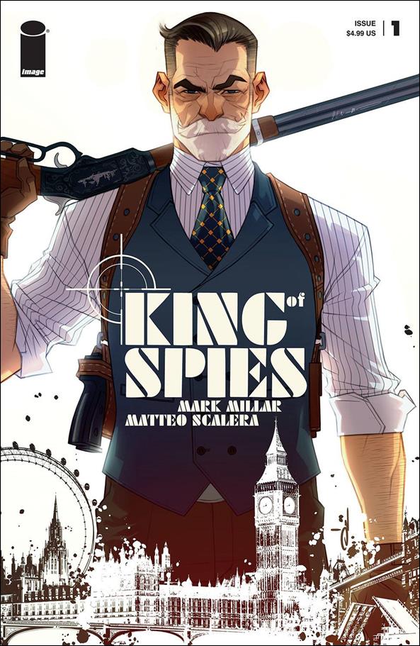 King of Spies issue 1-D Ozgur Yildirim Cover