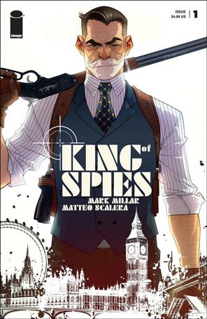 King of Spies issue 1-D Ozgur Yildirim Cover