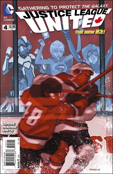 Justice League United issue 4-F Karl Kerschl 1:25 Cover