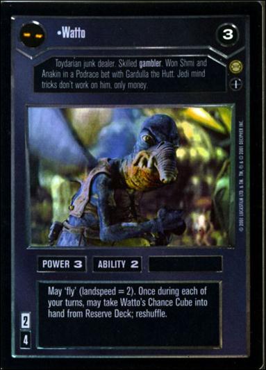 Star Wars: Reflections III (Base Set) card 15 Watto (Alternate Image)