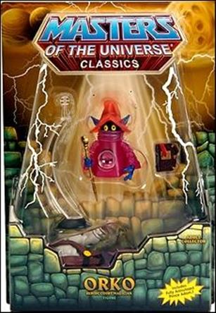 Masters of the Universe Classics figure 29 Orko (Color Change) with Prince Adam