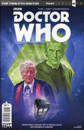 Doctor Who: The Twelfth Doctor Year Three issue 8-B Will Brooks Subscription Photo Cover