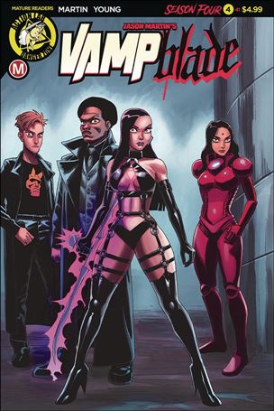 Vampblade Season 4 issue 4 Winston Young Standard Cover