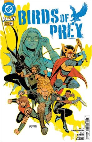 Birds of Prey (2023) issue 14 Leonardo Romero Cover