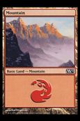 Magic the Gathering: 2012 Core Set (Base Set) card 243 Mountain