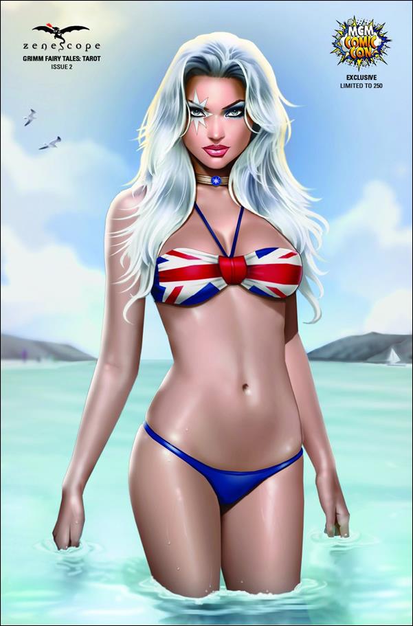 Grimm Fairy Tales: Tarot issue 2-E Keith Garvey MCM London Comic Con Cover 1/250