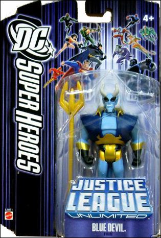 DC Super Heroes Justice League Unlimited (Animated) 5" Action Figures figure 33 Blue Devil