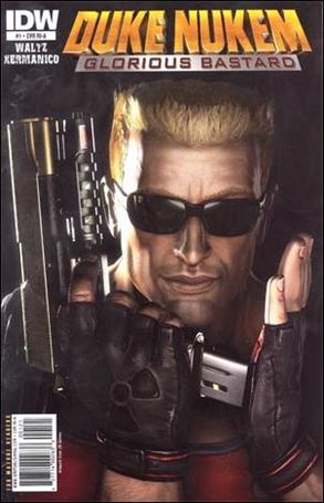 Duke Nukem Glorious Bastard issue 1-C 2K Games Concept Artwork Cover