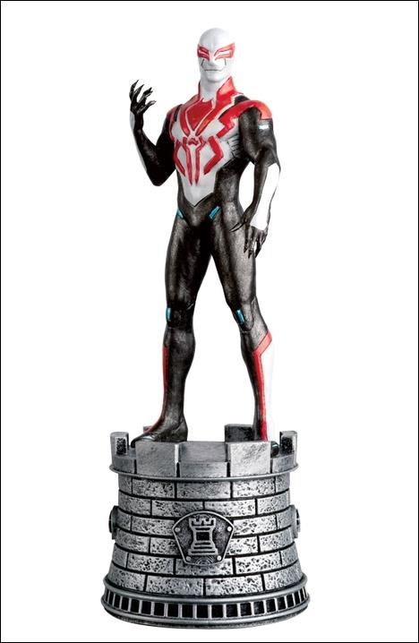 Marvel Chess Collection (UK)  item 87 Spider-Man 2099 (White Rook)