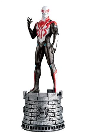 Marvel Chess Collection (UK)  item 87 Spider-Man 2099 (White Rook)