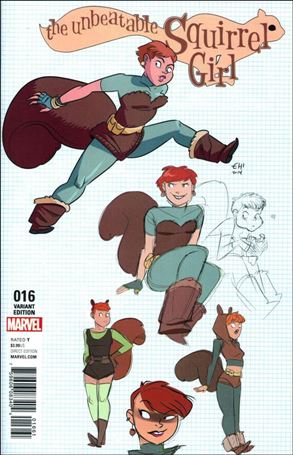 Unbeatable Squirrel Girl (2015/12) issue 16-F Erica Henderson 1:Store Cover