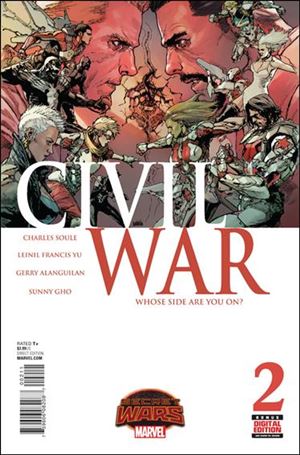 Civil War (2015) issue 2 Leinil Francis Yu Cover