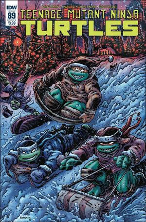 Teenage Mutant Ninja Turtles (2011) issue 89-B Kevin Eastman Cover