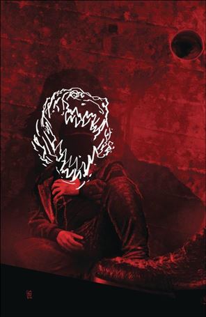 Crocodile Black (2024) issue 4-B Andrea Sorrentino 1:10 Monochrome Virgin Cover