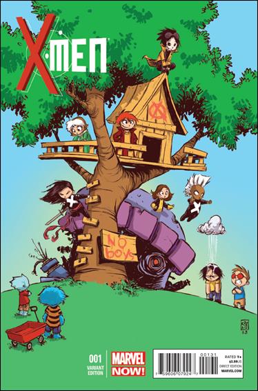 X-Men (2013) issue 1-E Skottie Young "Baby" Cover