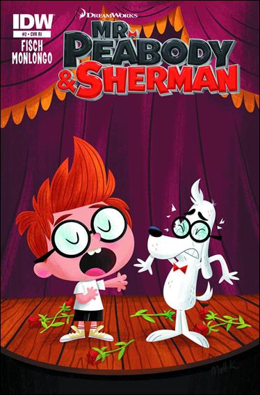 Mr. Peabody & Sherman issue 2-B Matt Kaufenberg 1:xx Cover