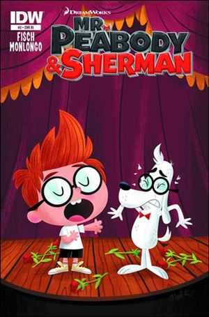 Mr. Peabody & Sherman issue 2-B Matt Kaufenberg 1:xx Cover