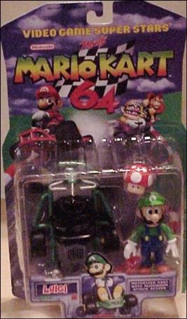 Mario Kart 64 figure 3 Luigi