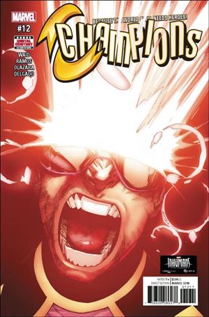 Champions (2016) issue 12 Humberto Ramos Cover