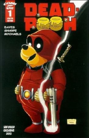 Dead Pooh issue 1-D Comi-Kazi Edition San Diego Comic-Con Cover