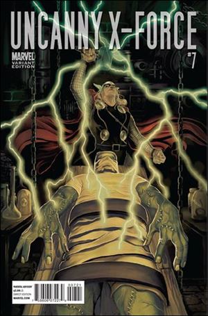 Uncanny X-Force (2010) issue 7-B Mike Del Mundo 1:15 