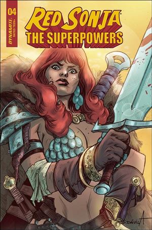 Red Sonja: The Superpowers issue 4-G Sergio Davila Cover